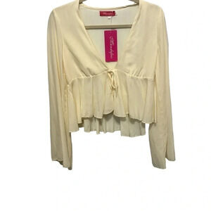 Mundefeis Crop Top NWT Boho vibe